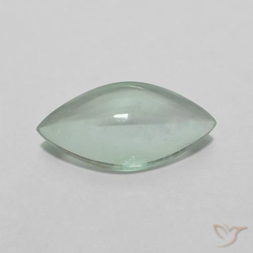 3.28ct Naturel Vert jaune très clair Fluorine, Marquise, Transparent