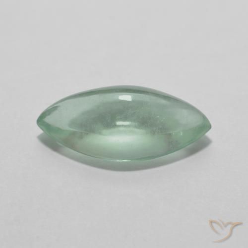 Fluorine Vert jaune très clair naturelle Marquise, 3.28 ct, Transparent