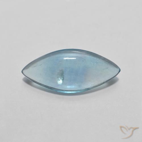 2.12ct Naturel Sarcelle léger Fluorine, Marquise, Transparent