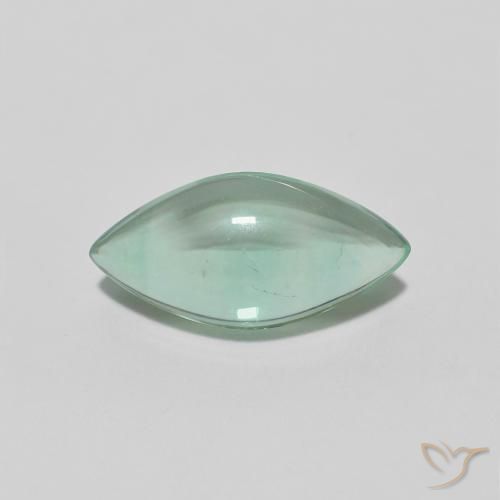 2.74ct Naturel Vert jaune très clair Fluorine, Marquise, Transparent