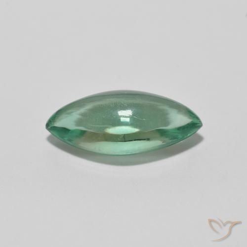 Fluorine Vert jaune très clair naturelle Marquise, 2.74 ct, Transparent