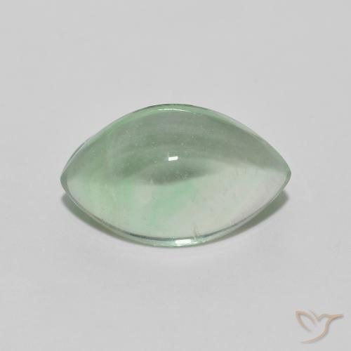 4.01ct Naturel Vert terreux Fluorine, Marquise, Transparent