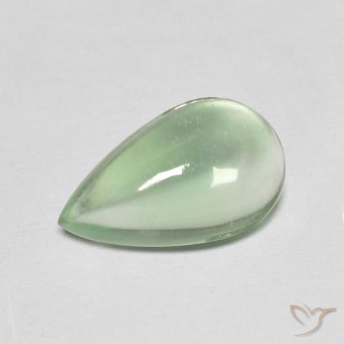 Fluorine Vert clair naturelle En forme de poire, 2.66 ct, Transparent