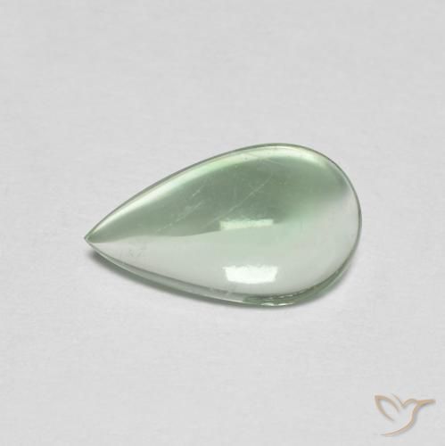 1.98ct Naturel Menthe légère Fluorine, En forme de poire, Transparent