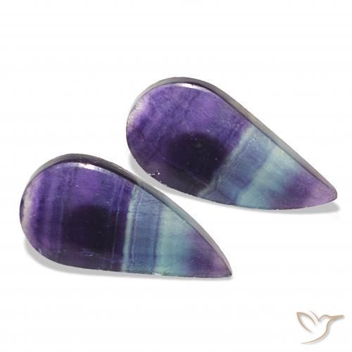 Shop natural 20.61ct Multicolore Fluorine gems, En forme de poire, from Inde at GemSelect. In stock, global shipping!