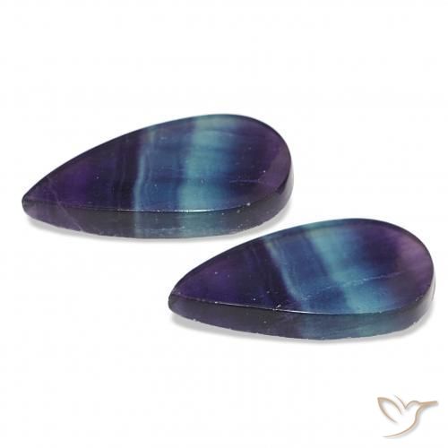Shop natural 17.44ct Multicolore Fluorine gems, En forme de poire, from Inde at GemSelect. In stock, global shipping!