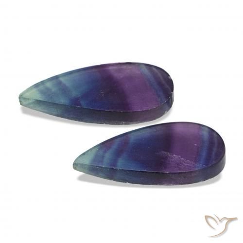 Shop natural 18.77ct Multicolore Fluorine gems, En forme de poire, from Inde at GemSelect. In stock, global shipping!