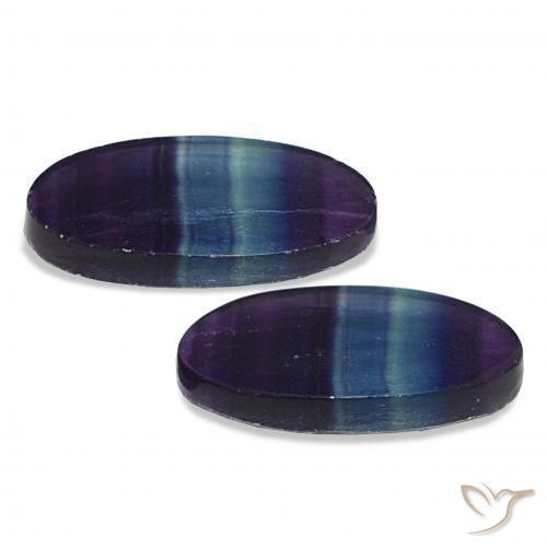 Shop natural 24.57ct Multicolore Fluorine gems, Coupe ovale, from Inde at GemSelect. In stock, global shipping!