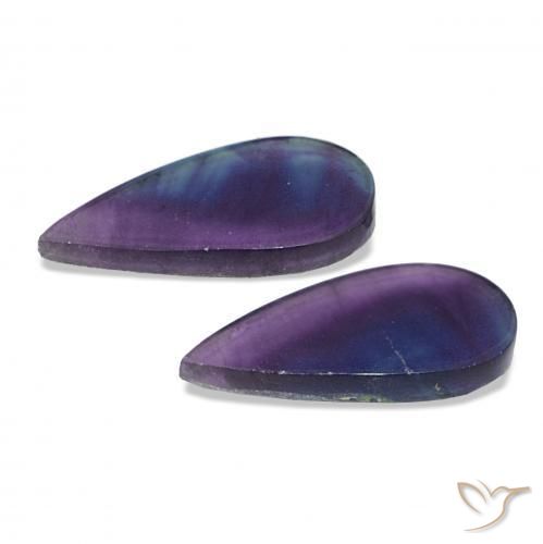 Shop natural 16.89ct Multicolore Fluorine gems, En forme de poire, from Inde at GemSelect. In stock, global shipping!