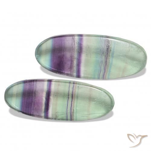 Shop natural 62.92ct Multicolore Fluorine gems, ovale, from Inde at GemSelect. In stock, global shipping!