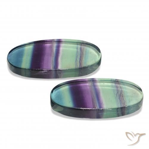 Shop natural 79.28ct Multicolore Fluorine gems, Coupe ovale, from Inde at GemSelect. In stock, global shipping!