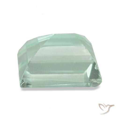 Fluorite vert naturelle baguette, 2,30 ct, VS