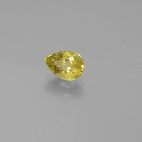 Béryl doré Jaune naturelle En forme de poire, 0.71 ct, VVS