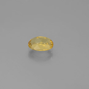 Béryl doré jaune naturelle coupe ovale, 0,82 ct, VVS-VS