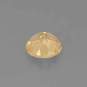 Béryl doré jaune naturelle coupe roude, 0,69 ct, VS