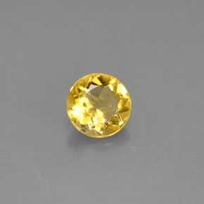 Béryl doré Jaune naturelle Coupe roude, 0.85 ct, VS