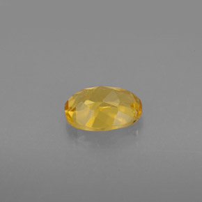 Béryl doré jaune naturelle coupe ovale, 1,08 ct, VS