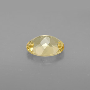 Béryl doré jaune naturelle coupe ovale, 0,99 ct, VVS