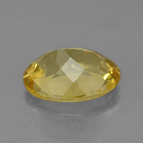 Béryl doré Jaune naturelle Coupe ovale, 1.46 ct, VS