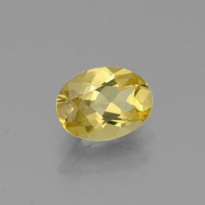 Béryl doré Jaune naturelle Coupe ovale, 0.94 ct, VVS