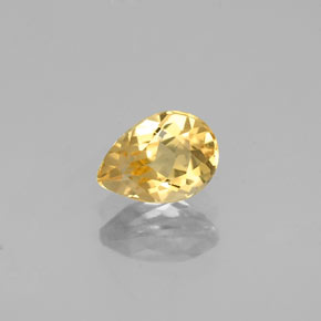 Béryl doré Jaune naturelle En forme de poire, 0.66 ct, VVS