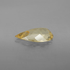 Béryl doré jaune naturelle en forme de poire, 2,38 ct, VVS-VS