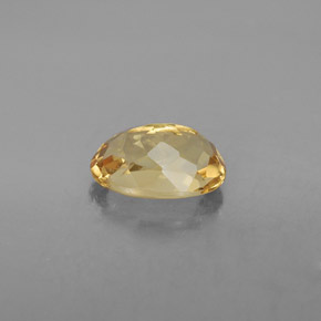 Béryl doré jaune naturelle coupe ovale, 2,23 ct, VVS