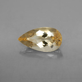 Béryl doré Jaune naturelle En forme de poire, 2.69 ct, VVS-VS