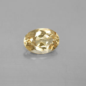 Béryl doré Jaune naturelle Coupe ovale, 2.09 ct, VVS