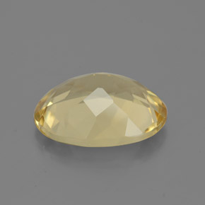 Béryl doré jaune naturelle coupe ovale, 2,95 ct, VVS-VS