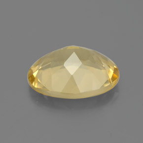 Béryl doré jaune naturelle coupe ovale, 2,86 ct, VS
