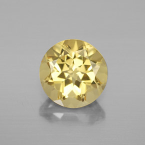 Béryl doré Jaune naturelle Coupe roude, 2.24 ct, VVS