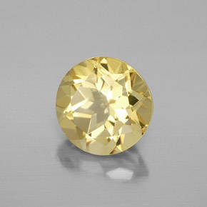 Béryl doré Jaune naturelle Coupe roude, 2.24 ct, VVS