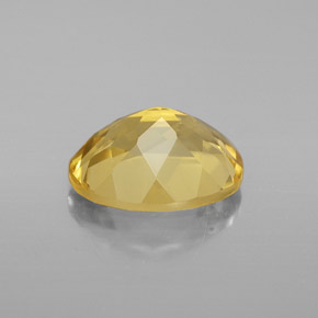 Béryl doré jaune naturelle coupe ovale, 2,42 ct, VS