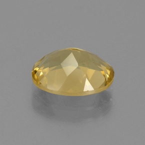 Béryl doré jaune naturelle coupe ovale, 2,41 ct, VS