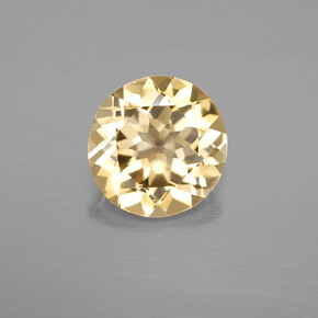 Béryl doré Jaune naturelle Coupe roude, 2.51 ct, VS