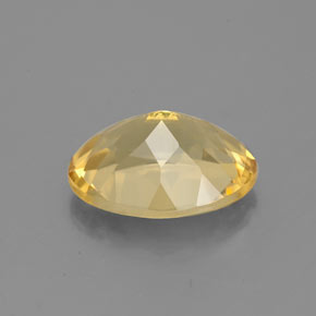 Béryl doré jaune naturelle coupe ovale, 2,16 ct, VS