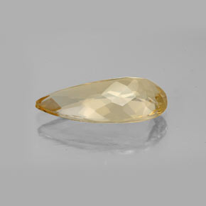 Béryl doré Jaune naturelle En forme de poire, 3.93 ct, VVS