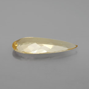 Béryl doré Jaune naturelle En forme de poire, 3.75 ct, VVS