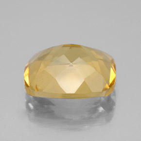 Béryl doré jaune naturelle coupe coussin, 4,97 ct, VS