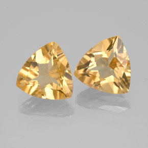 Achetez naturel 2.70ct Jaune Béryl doré gems, Trillion, En provenance Madagascar chez GemSelect. En stock, livraison internationale!