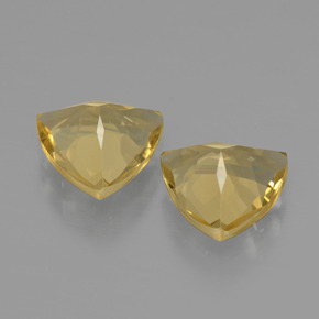 Achetez naturel 2.76ct Jaune Béryl doré gems, Trillion, En provenance Madagascar chez GemSelect. En stock, livraison internationale!