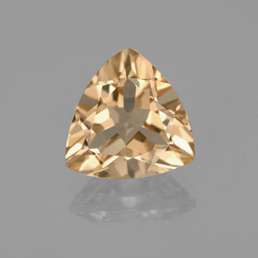 Béryl doré jaune naturelle trillion, 2,88 ct, VVS