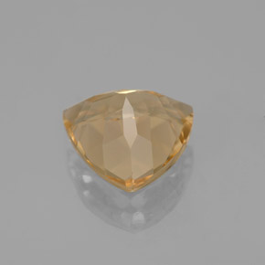 Béryl doré jaune naturelle trillion, 2,88 ct, VVS