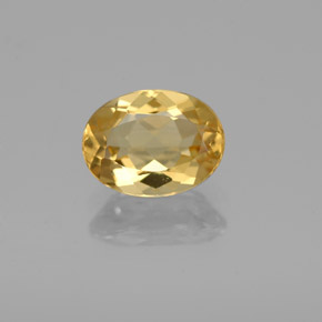 Béryl doré Jaune naturelle Coupe ovale, 1.11 ct, VVS-VS