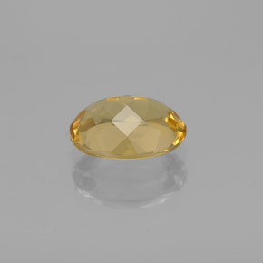 Béryl doré Jaune naturelle Coupe ovale, 1.11 ct, VVS-VS