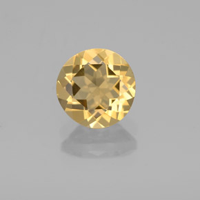 Béryl doré Jaune naturelle Coupe roude, 1.29 ct, VVS-VS