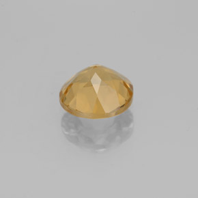 Béryl doré jaune naturelle coupe roude, 1,20 ct, VS