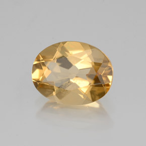 Béryl doré Jaune naturelle Coupe ovale, 1.57 ct, VVS-VS