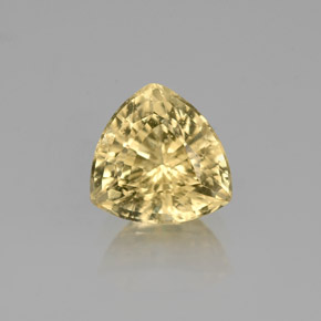 Béryl doré Jaune naturelle Trillion, 1.16 ct, VS
